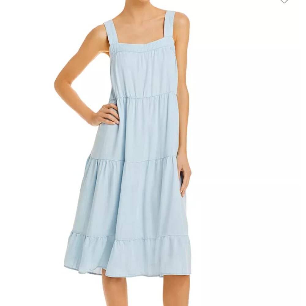 Rails Light Blue Midi Dress